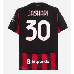AC Milan Ardon Jashari #30 Hjemmedrakt 2025-26 Kortermet
