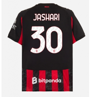 AC Milan Ardon Jashari #30 Hjemmedrakt 2025-26 Kortermet