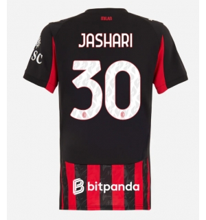 AC Milan Ardon Jashari #30 Hjemmedrakt Dame 2025-26 Kortermet