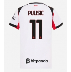 AC Milan Christian Pulisic #11 Bortedrakt Dame 2025-26 Kortermet