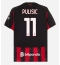 AC Milan Christian Pulisic #11 Hjemmedrakt 2025-26 Kortermet AC Milan Christian Pulisic #11 Hjemmedrakt 2025-26 Kortermet