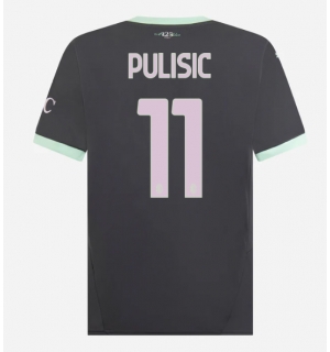 AC Milan Christian Pulisic #11 Tredjedrakt 2024-25 Kortermet