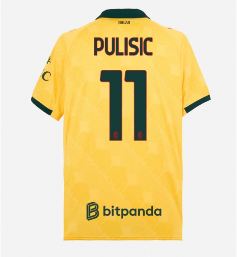 AC Milan Christian Pulisic #11 Tredjedrakt 2025-26 Kortermet AC Milan Christian Pulisic #11 Tredjedrakt 2025-26 Kortermet