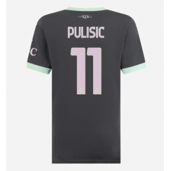 AC Milan Christian Pulisic #11 Tredjedrakt Dame 2024-25 Kortermet