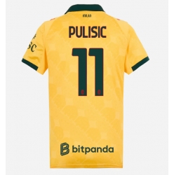 AC Milan Christian Pulisic #11 Tredjedrakt Dame 2025-26 Kortermet