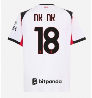 AC Milan Christopher Nkunku #18 Bortedrakt 2025-26 Kortermet