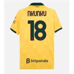 AC Milan Christopher Nkunku #18 Tredjedrakt 2025-26 Kortermet