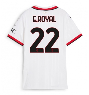AC Milan Emerson Royal #22 Bortedrakt Dame 2024-25 Kortermet