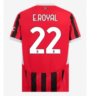AC Milan Emerson Royal #22 Hjemmedrakt 2024-25 Kortermet