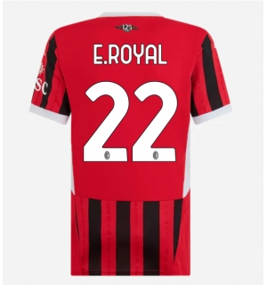 AC Milan Emerson Royal #22 Hjemmedrakt Dame 2024-25 Kortermet