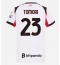 AC Milan Fikayo Tomori #23 Bortedrakt Dame 2025-26 Kortermet