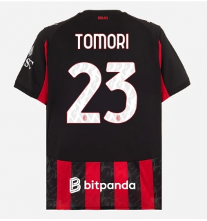 AC Milan Fikayo Tomori #23 Hjemmedrakt 2025-26 Kortermet