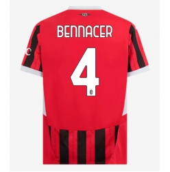 AC Milan Ismael Bennacer #4 Hjemmedrakt 2024-25 Kortermet