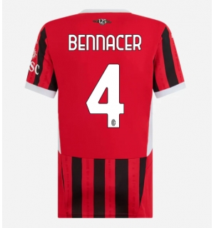 AC Milan Ismael Bennacer #4 Hjemmedrakt Dame 2024-25 Kortermet