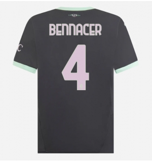 AC Milan Ismael Bennacer #4 Tredjedrakt 2024-25 Kortermet