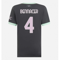 AC Milan Ismael Bennacer #4 Tredjedrakt Dame 2024-25 Kortermet
