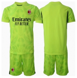 AC Milan Keeper Tredjedraktsett Barn 2024-25 Kortermet (+ Korte bukser)