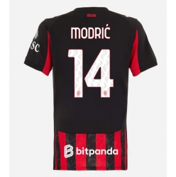 AC Milan Luka Modric #14 Hjemmedrakt Dame 2025-26 Kortermet