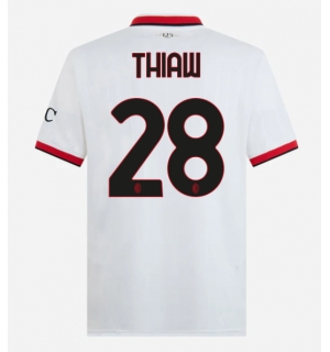 AC Milan Malick Thiaw #28 Bortedrakt 2024-25 Kortermet