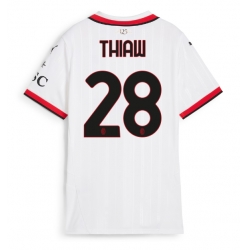 AC Milan Malick Thiaw #28 Bortedrakt Dame 2024-25 Kortermet