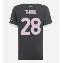 AC Milan Malick Thiaw #28 Tredjedrakt Dame 2024-25 Kortermet