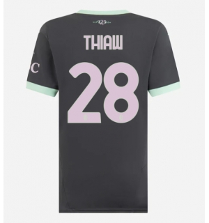 AC Milan Malick Thiaw #28 Tredjedrakt Dame 2024-25 Kortermet