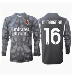 AC Milan Mike Maignan #16 Keeper Hjemmedrakt 2024-25 Langermet