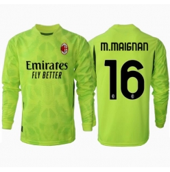 AC Milan Mike Maignan #16 Keeper Tredjedrakt 2024-25 Langermet