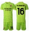 AC Milan Mike Maignan #16 Keeper Tredjedraktsett Barn 2024-25 Kortermet (+ Korte bukser)
