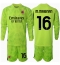 AC Milan Mike Maignan #16 Keeper Tredjedraktsett Barn 2024-25 Langermet (+ Korte bukser)