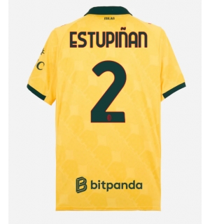 AC Milan Pervis Estupinan #2 Tredjedrakt 2025-26 Kortermet