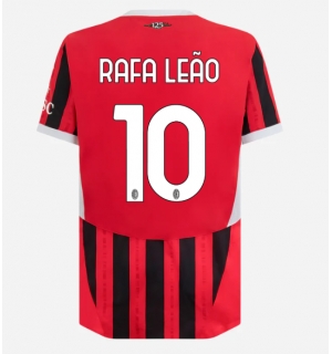 AC Milan Rafael Leao #10 Hjemmedrakt 2024-25 Kortermet