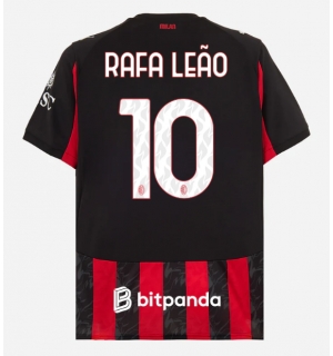 AC Milan Rafael Leao #10 Hjemmedrakt 2025-26 Kortermet
