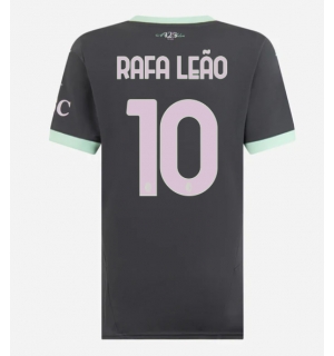 AC Milan Rafael Leao #10 Tredjedrakt Dame 2024-25 Kortermet
