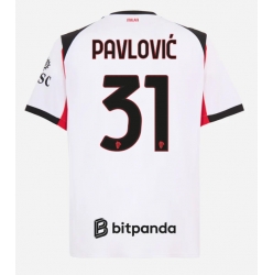 AC Milan Strahinja Pavlovic #31 Bortedrakt 2025-26 Kortermet