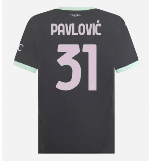 AC Milan Strahinja Pavlovic #31 Tredjedrakt 2024-25 Kortermet