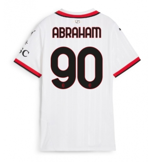 AC Milan Tammy Abraham #90 Bortedrakt Dame 2024-25 Kortermet