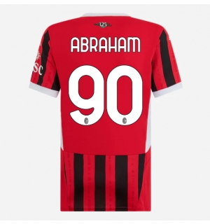 AC Milan Tammy Abraham #90 Hjemmedrakt Dame 2024-25 Kortermet