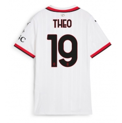 AC Milan Theo Hernandez #19 Bortedrakt Dame 2024-25 Kortermet