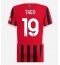 AC Milan Theo Hernandez #19 Hjemmedrakt Dame 2024-25 Kortermet