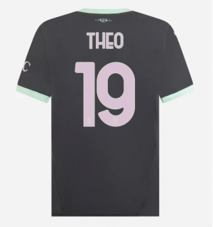 AC Milan Theo Hernandez #19 Tredjedrakt 2024-25 Kortermet