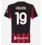 AC Milan Youssouf Fofana #19 Hjemmedrakt Dame 2025-26 Kortermet AC Milan Youssouf Fofana #19 Hjemmedrakt Dame 2025-26 Kortermet