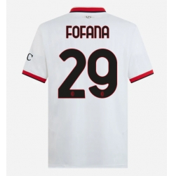 AC Milan Youssouf Fofana #29 Bortedrakt 2024-25 Kortermet