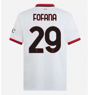 AC Milan Youssouf Fofana #29 Bortedrakt 2024-25 Kortermet