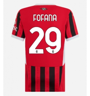 AC Milan Youssouf Fofana #29 Hjemmedrakt Dame 2024-25 Kortermet