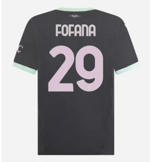 AC Milan Youssouf Fofana #29 Tredjedrakt 2024-25 Kortermet