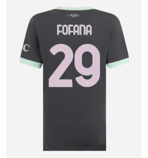 AC Milan Youssouf Fofana #29 Tredjedrakt Dame 2024-25 Kortermet