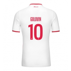 AS Monaco Aleksandr Golovin #10 Hjemmedrakt 2024-25 Kortermet
