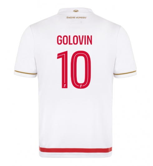 AS Monaco Aleksandr Golovin #10 Hjemmedrakt 2025-26 Kortermet AS Monaco Aleksandr Golovin #10 Hjemmedrakt 2025-26 Kortermet
