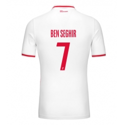 AS Monaco Eliesse Ben Seghir #7 Hjemmedrakt 2024-25 Kortermet